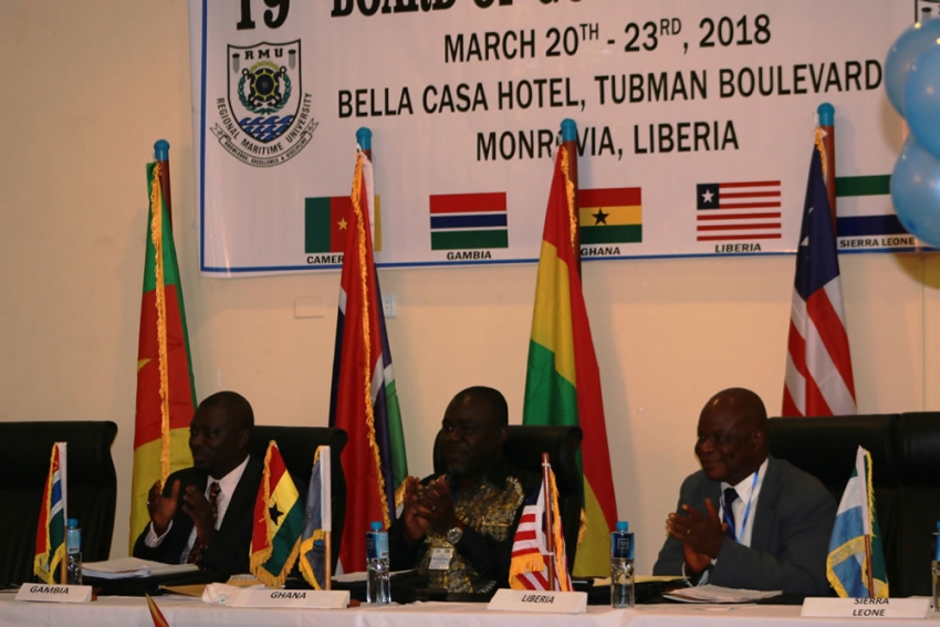Liberia Hosts Regional Maritime University 19th Board of Governors Meeting